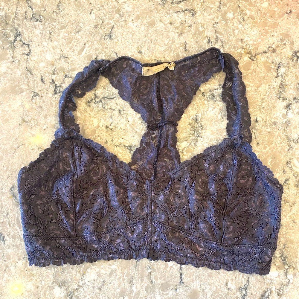 Grey bralette